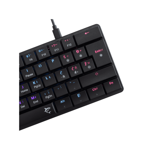 WHITE SHARK gaming tastatura GK-006112 NAGAMAKI Crna-Mehanička / HR - RED SWiTCH