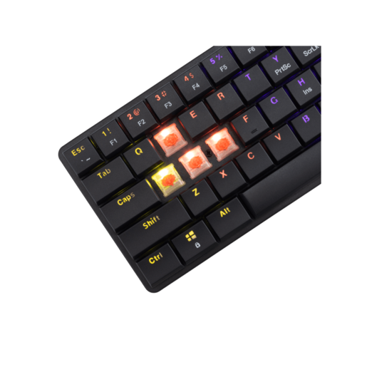 WHITE SHARK gaming tastatura GK-006112 NAGAMAKI Crna-Mehanička / HR - RED SWiTCH