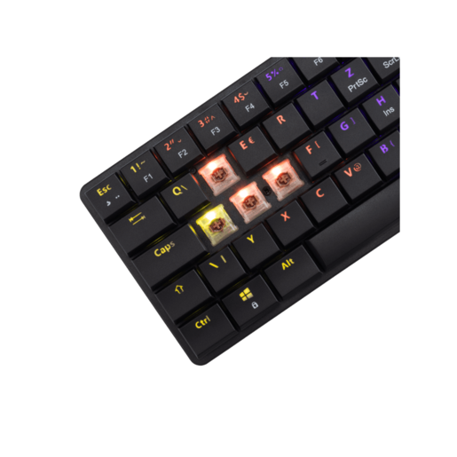 WHITE SHARK gaming tastatura GK-006132 NAGAMAKI Crna-Mehanicka/ HR - BROWN SWiTCH