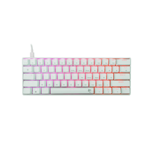 WHITE SHARK gaming tastatura GK-004211 SHINOBI-2 Bijela - Mehanicka / US - RED SWiTCH