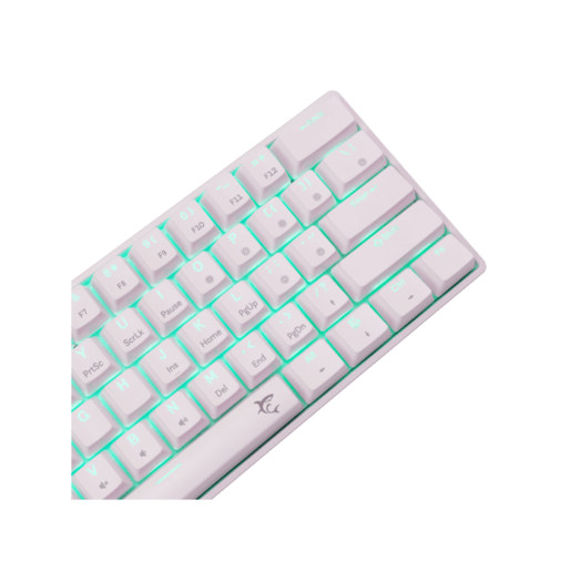 WHITE SHARK gaming tastatura GK-004211 SHINOBI-2 Bijela - Mehanicka / US - RED SWiTCH