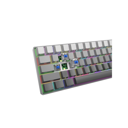 WHITE SHARK gaming tastatura GK-007721 NUNCHAKU Siva - Mehanicka US-BLUE SWiTCH