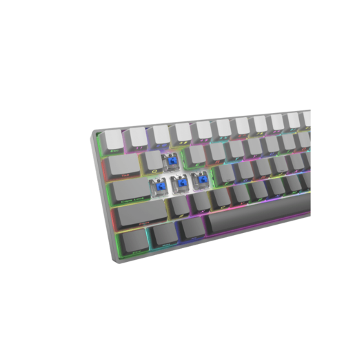 WHITE SHARK gaming tastatura GK-007721 NUNCHAKU Siva - Mehanicka US-BLUE SWiTCH