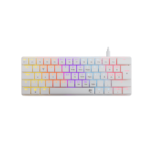 WHITE SHARK gaming tastatura GK-006212 NAGAMAKI Bijela-Mehanička/ HR - RED SWiTCH
