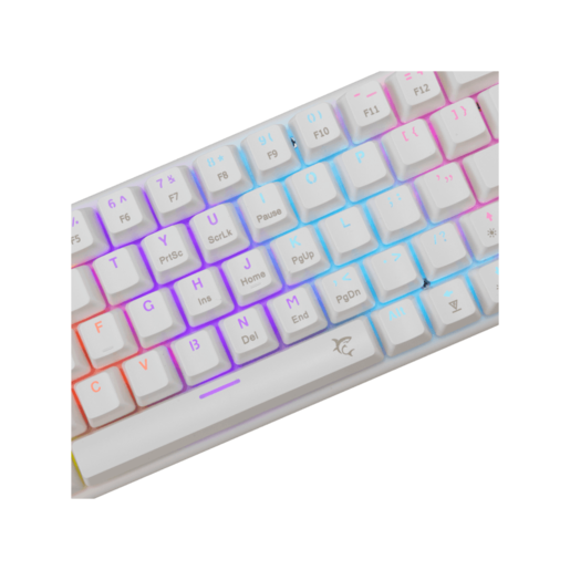 WHITE SHARK gaming tastatura GK-002221V2 WAKIZASHI-2 / Bijela US-BLUE.SW