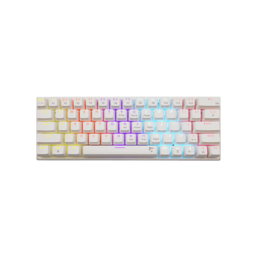WHITE SHARK gaming tastatura GK-002211V2 WAKIZASHI-2 / Bijela US-RED.SW