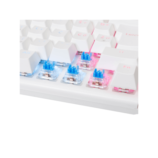 WHITE SHARK gaming tastatura GK-002222V2 WAKIZASHI-2 / Bijela HR-BLUE SWiTCH