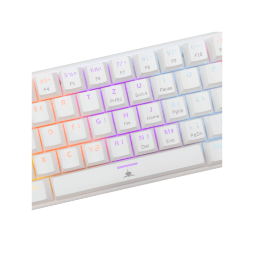 WHITE SHARK gaming tastatura GK-002222V2 WAKIZASHI-2 / Bijela HR-BLUE SWiTCH