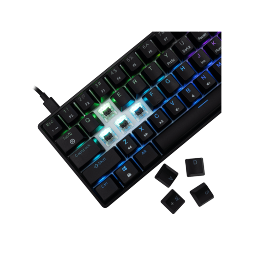WHITE SHARK gaming tastatura GK-004132 SHINOBI-2 Crna/HR-BROWN SWiTCH