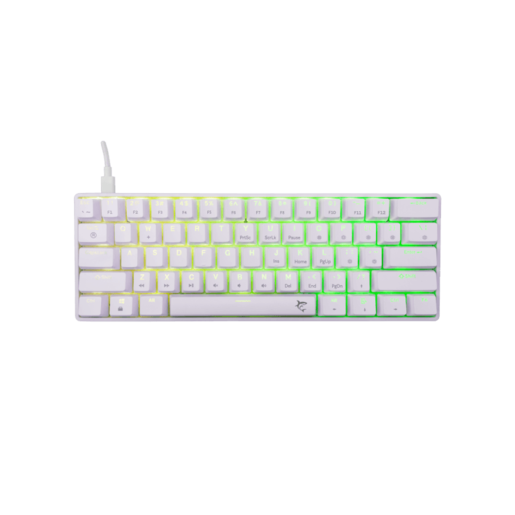 WHITE SHARK gaming tastatura GK-004231 SHINOBI-2 Bijela- Mehanicka/US - BROWN.SW