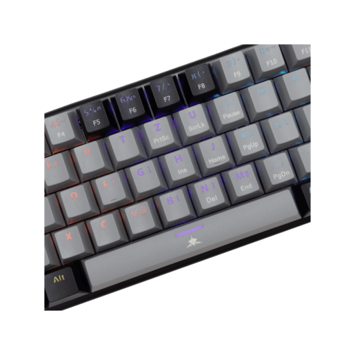 WHITE SHARK gaming tastatura GK-002712V2 WAKIZASHI-2 / Sivo-crna HR-RED.SW