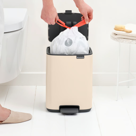 Brabantia Bo Pedal kanta za smeće 7L, soft beige / 237928