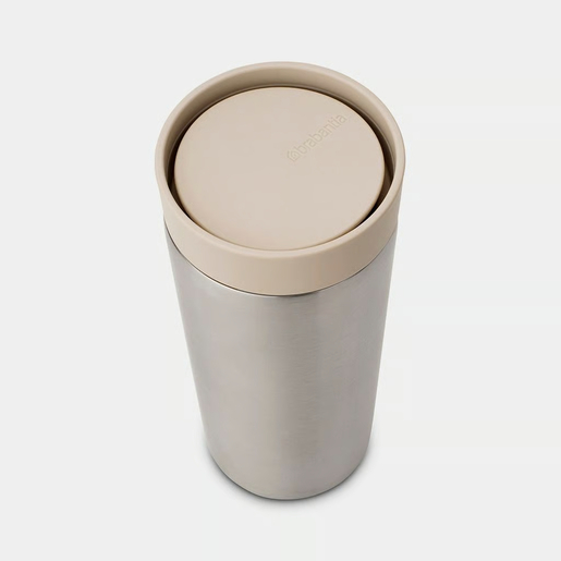 Brabantia Make&Take termos šolja 0,36L, tamnosiva / 228681