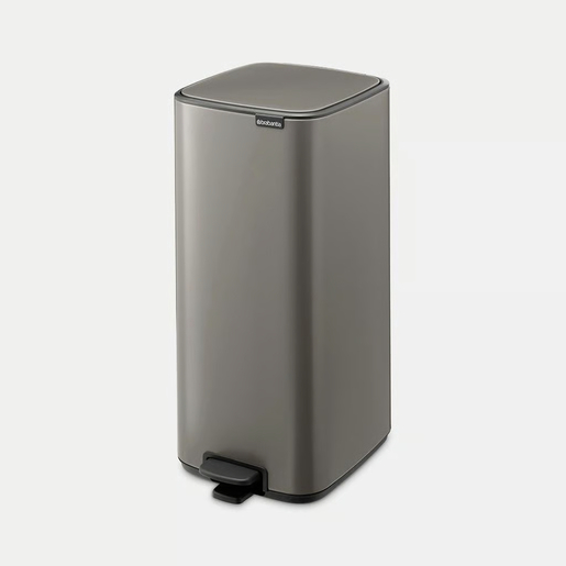 Brabantia Bo Pedal kanta za smeće 30L, platinum / 238161