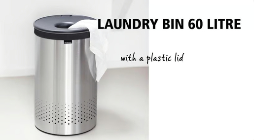 Brabantia korpa za veš 60L, bijela / 304880