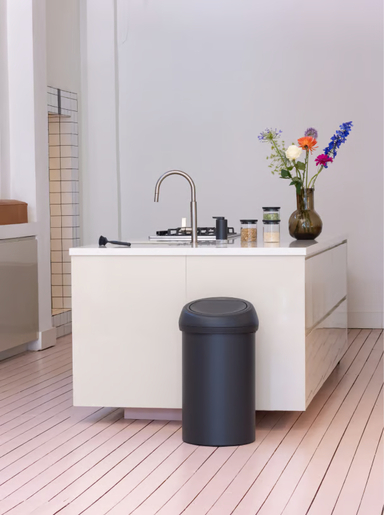 Brabantia Touch Top kanta za smeće 60L, mat crna / 402562