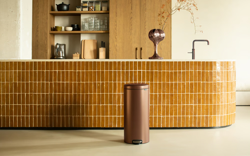 Brabantia Newicon Pedal kanta za smeće 30L, warm bronze / 238789