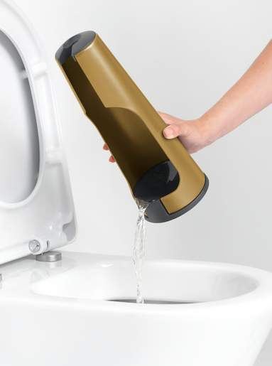 Brabantia ReNew WC četka sa držačem, warm gold / 255182
