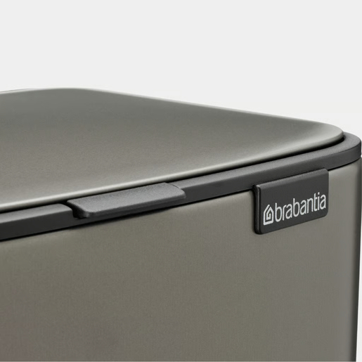 Brabantia Bo Pedal kanta za smeće 12L, platinum / 238062