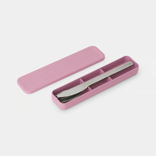 Brabantia Make&Take pribor za jelo 3/1, lilac pink / 241925