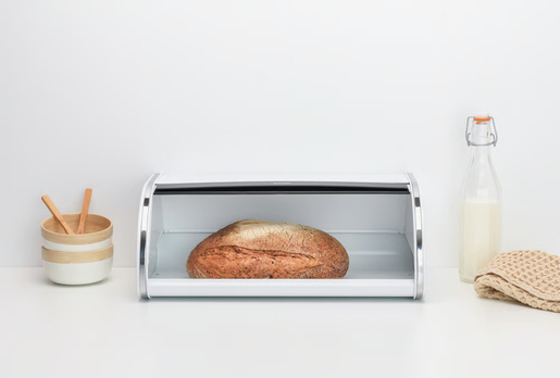 Brabantia Roll Top kutija za hljeb, mat inox, large / 348921