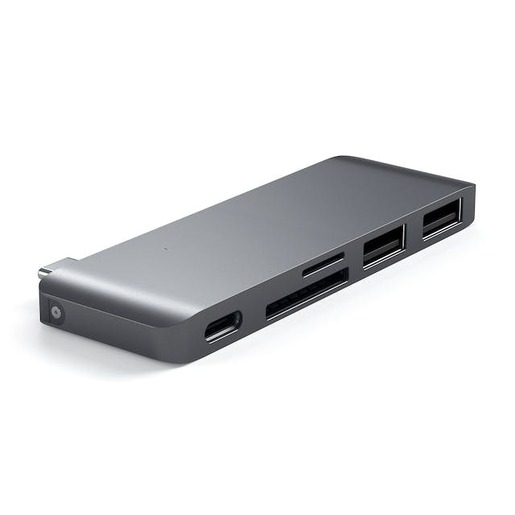 Satechi Aluminium USB Hub, sivi