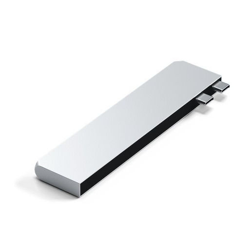 Satechi docking station PRO HUB SLIM, USB-C, srebrni