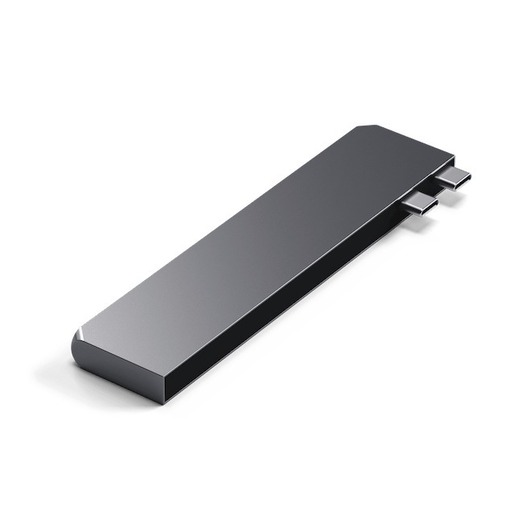 Satechi docking station PRO HUB SLIM, USB-C, sivi