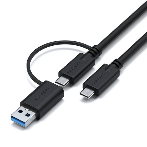 Satechi docking station Aluminium, USB-C/USB-A