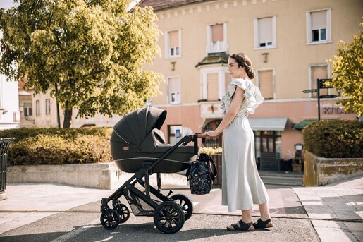 FreeON Trio Comfort modularna dječja kolica 3 u 1, crna