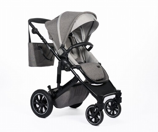 FreeON Trio Comfort modularna dječja kolica 3 u 1, siva