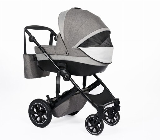 FreeON Trio Comfort modularna dječja kolica 3 u 1, siva