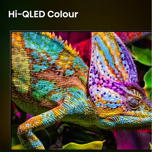 Hisense Hi-QLED televizor 55E8S, 4K Ultra HD, Smart TV, VIDAA U9, Smart OS, 144Hz VRR, Dolby vision IQ, Ugrađeni subwoofer, crni