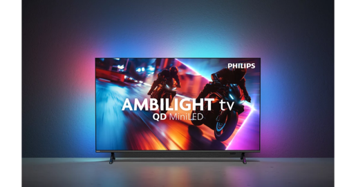Philips Mini-LED televizor 75MLED920/12, 4K Ultra HD, Smart, Titan OS, P5 Perfect Picture Engine, HDR10+, Dolby Vision · Atmos, Ambilight, Game Mode, 144 Hz, Crni