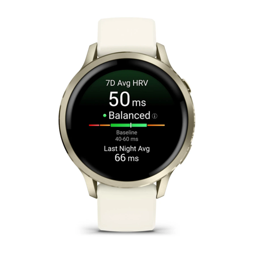 GARMIN Venu 4 41mm Beige Lunar Gold Bone, 010-03013-00