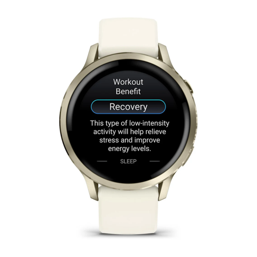 GARMIN Venu 4 41mm Beige Lunar Gold Bone, 010-03013-00