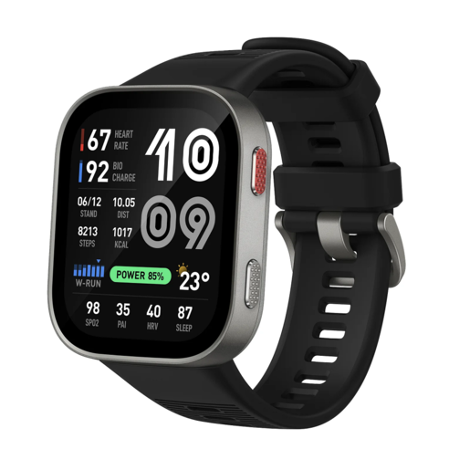 Amazfit pametni sat, BIP MAX Silver, 2.07 AMOLED, 20 dana baterija, 150 sports modova