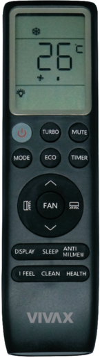 VIVAX COOL klima uređaj ACP-12CH35LCTI BLACK R32