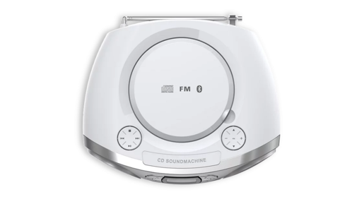 PHILIPS radio CD TAZ2000, FM radio, USB, Bluetooth, 3.5mm, sivi