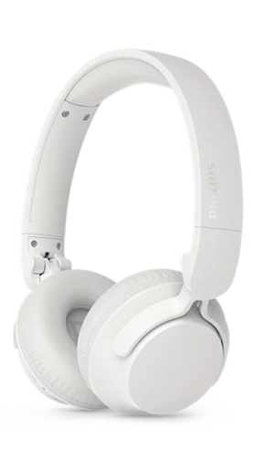 PHILIPS Bluetooth® slušalice TAH4500WT, blokiranje buke, Noise Cancelling, do 70h reprodukcije, bijele