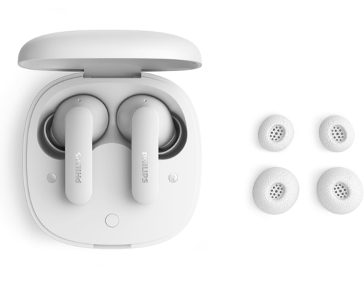 PHILIPS Bluetooth® slušalice TAT2100WT, u uho, SecureFit, do 36h reprodukcije, bijele