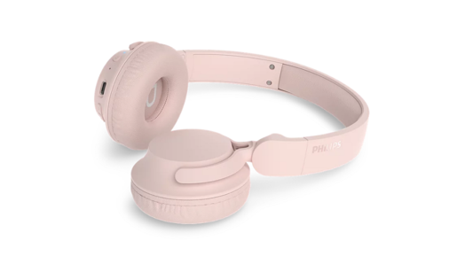 PHILIPS Bluetooth® slušalice TAH4000PK, do 70h reprodukcije, mikrofon, roze