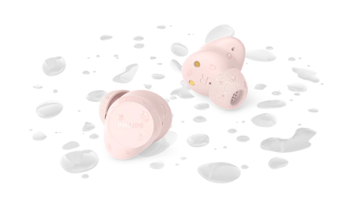 PHILIPS Bluetooth® slušalice TAT1300PK, u uho, SecureFit, do 24h reprodukcije, roze