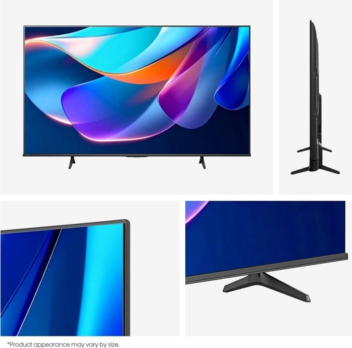 Hisense LED televizor 43A6S, 4K Ultra HD, Smart TV, VIDAA Smart OS, Game Mode Plus, Dolby Vision, Filmmaker Mode, Crni