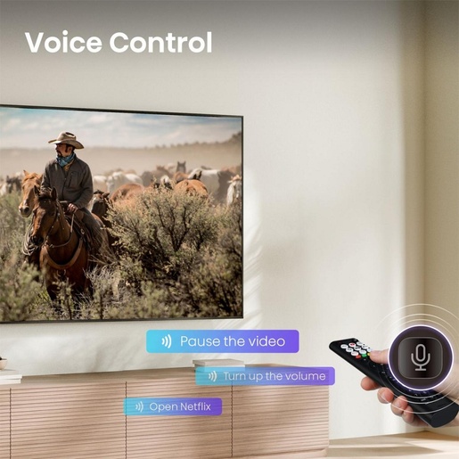 Hisense LED televizor 43A6S, 4K Ultra HD, Smart TV, VIDAA Smart OS, Game Mode Plus, Dolby Vision, Filmmaker Mode, Crni