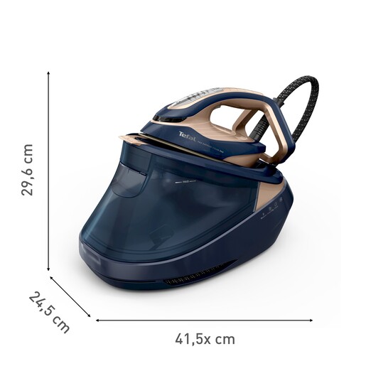 TEFAL parni generator GV9910E0 Pro Express Vision Max, 9 bara, udar pare od 800 g/min.