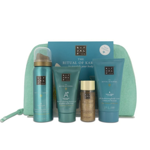 RITUALS The Ritual Of Karma Travel Exclusive Set – pjena, krema, piling i shimmer ulje