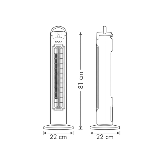 JOCCA stubni ventilator