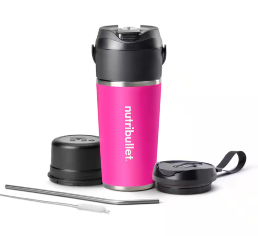 Nutribullet prijenosni blender NBP016MA FLIP, ružičasti