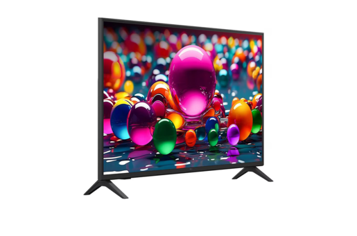 LG LED televizor 43UA75003LA, 4K Ultra HD, Smart TV, webOS 25, α7 AI Processor 4K Gen8, HDR10, HLG, AI Sound Pro, Game Optimizer, VRR 60 Hz, ALLM, AirPlay 2, Google Cast, Wi-Fi 5, Bluetooth 5.0, Crni